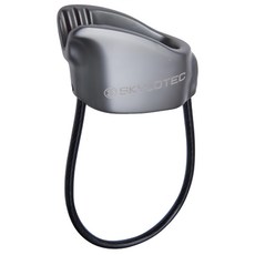 SKYLOTEC tubE SPO 確保器, 鋁合金, 繩徑8-11mm, 認證UIAA, EN15151-2, 黑色, 繩徑8~11mm, 1個