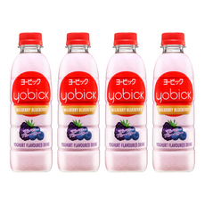 yobick 乳酸菌飲，桑葚藍莓味，優酪乳風味飲品, 310ml, 4瓶