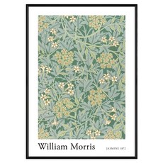 菠蘿選畫所 William Morris 茉莉花 JASMINE 1872, 42 x 59.4cm, 黑色