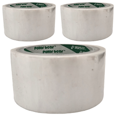 polar bear 北極熊 彩色OPP膠帶 PPT4840W 4.8cm x 3.64m 6捲, 白色, 3盒