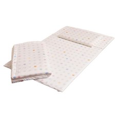 Combi 康貝 Air Pro 水洗空氣睡墊3件組 珍珠白, 午睡枕 30 x 45 x 3cm + 四季被 120 x 150cm + 睡墊 70 x 120 x 2cm