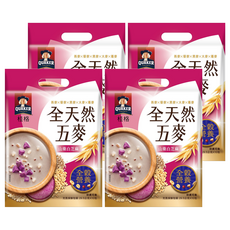 QUAKER 桂格 全天然五麥 山藥白芝麻 10入, 295g, 4袋