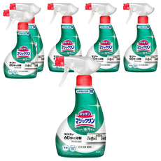 Kao 花王 Magiclean 魔術靈 廚房油污清潔劑 強力泡沫型，60秒迅速分解, 400ml, 6瓶