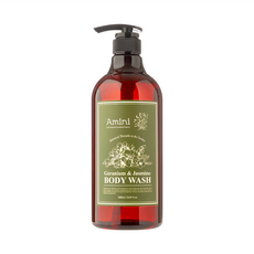 Amini 花香沐浴乳 Geranium&Jasmine, 1L, 2瓶