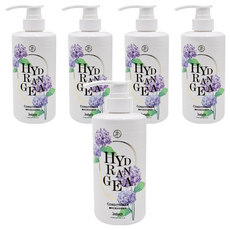 Jenduoste 珍朵絲特 繡球花漾香氛潤髮乳 深層修護 柔順秀髮, 500ml, 5瓶