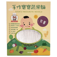 港媽私房手作 手作寶寶蔬果麵條 紫薯, 240g, 1盒