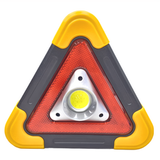 三角警示燈, ABS電子元件, 3.7V 10W, 27 x 24 x 4cm, HB6609, 1個