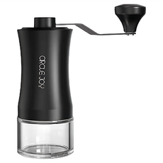 CIRCLE JOY 手搖咖啡磨豆機 30ml 黑色 - 手動研磨，享受新鮮咖啡, 1個