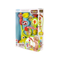 Yookidoo 戲水玩具 大眼瀑布蓮蓬頭套組, 大眼瀑布蓮蓬頭套組 咖盒, 1組