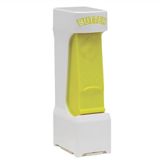 Butter One Click Cutter 奶油切片盒, 白色 + 黃色, 1組