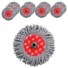 奇麗屋 美樂地旋風拖把替換布，拖刷兩用，直徑30cm, 10個