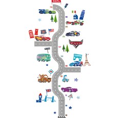 itaste 小品味 汽車總動員系列, 飆速身高貼 多色