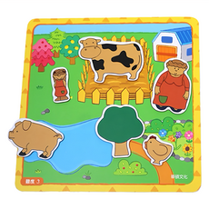 開心農場 觀察力記憶力訓練遊戲組，激發想像力，強化角色認知，多人玩法增加樂趣, 1組, T015