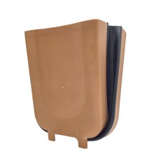 FANCY LIFE 折疊掛式垃圾桶, 米咖色