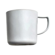 三義漆器店 樹脂馬克杯 7.8 x 7.9cm 290ml, 灰色, 1個