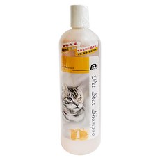 寵物之星 天然沐浴洗毛精 專業全效功能型貓專用, 500ml, 1瓶