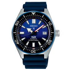 SEIKO 精工 Prospex PADI 深海藍鯨200m潛水機械錶 SPB071J1 6R15-04B0B