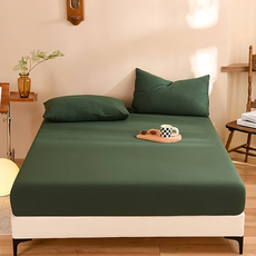 A-nice 雅妮詩 精梳純棉床包 北歐外銷寢具 60支棉/300針密度 床包加高36cm 可包覆32cm以內床墊