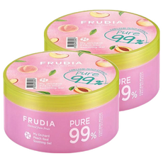 FRUDIA 友肌舒果 蜜桃舒緩保濕凝凍, 300ml, 2罐