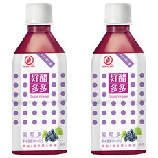 KONG YEN 工研 好醋多多 葡萄多, 350ml, 2瓶