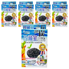 快克活性碳脫臭，冰箱冷藏室適用，長效3個月, 40g, 5盒