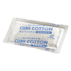 亞曼詩 清淨棉 Set 脫脂棉 0.01%鹽化潔淨溶液 1包2枚 8*8cm, 40包, 1盒