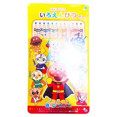 ANPANMAN 麵包超人 色鉛筆 Set, 12色, 1組