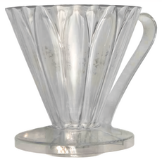 CAFEC DEEP 45 Tritan款深層花瓣濾杯 3-7杯份, FDD-45  透明 3~7杯, 1個