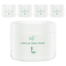 Jollyard 潔麗雅 綿羊AE潤膚霜, 含綿羊油 燕麥 乳油木果油, 250g, 5罐