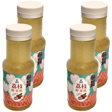 蜂巢氏 荔枝鮮果飲, 350ml, 4瓶