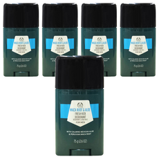 THE BODY SHOP 美體小舖 瑪卡根蘆薈清新體香膏 男士專用 75g, 5瓶