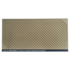 POST GENERAL 橡膠地墊 - 軍綠色 PVC材質, 600 x 300 x 6mm, 1個