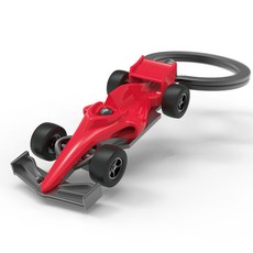 Metalmorphose 鑰匙圈 - 手工拋光 實心金屬打造, 1個, 方程式賽車