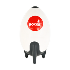 ROCKIT 攜帶式嬰兒搖搖安撫火箭 延長睡眠 靜音馬達 電池續航60小時, 黑色+ 白色, 1個