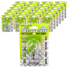 SUPERCELL 超電王 LED國民燈泡 E17-1701Z 7 x 3.49cm, 暖光, 25個