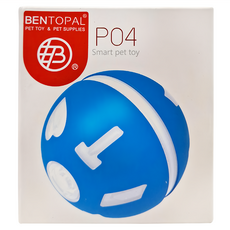 BENTOPAL 邦特普 LED智能轉轉球 智能寵物玩具 多種模式, P04, 藍色, 1個