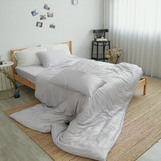 BUHO 布歐 素面文青300織 床包枕套三件組 100%TENCELTM純天絲 雙人