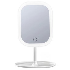 ANTIAN LED補光燈高清化妝鏡 桌面梳妝檯燈, 白色, 300g, 1個