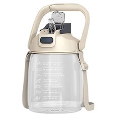 透明胖胖水壺, 奶白色, 1.2L, 1個