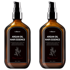 Celluver 摩洛哥堅果香氛護髮油, 100ml, 含胺基酸, 角蛋白深層修復, 2瓶
