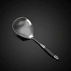Couselect 304不鏽鋼防燙長柄撈勺 烏檀木款, 1支