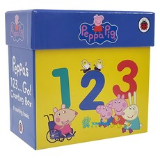 Peppa Pig 粉紅豬小妹 Peppa's 1 2 3 Go 紙本書8款套裝 Counting Box, Ladybird Books