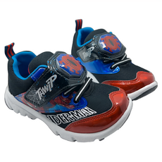 MARVEL 漫威 SPIDER-MAN 蜘蛛人 SPIDEY電燈鞋, 20.0, 黑色 + 紅色