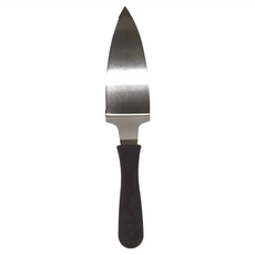 AMBROGIO SANELLI 山里尼 SUPRA蛋糕鏟 鋸齒 24*6CM 116g, 黑色, 1支