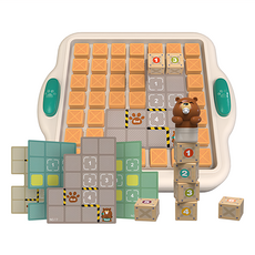 TOPBRIGHT 特寶兒 奶嘴小熊搬箱邏輯遊戲組，益智玩具，三歲以上適用, 1組