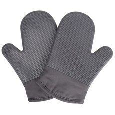 comet 矽膠隔熱手套, 灰色, 1雙