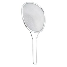不銹鋼橢圓網杓 18-8不銹鋼材質, 1支