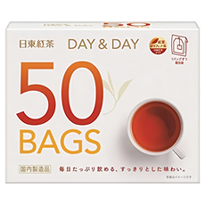 日東紅茶 茶包, 50個裝, 1個, 1.8g