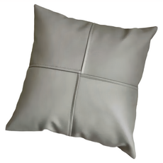 THiRTEEN 拾叁家居 紳士北歐十字皮革抱枕套