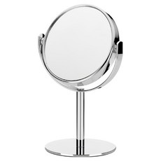 kela 雙面高腳放大桌鏡 15cm, 銀色